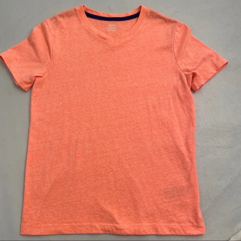 Old Navy super soft orange v-neck short sleeve tee